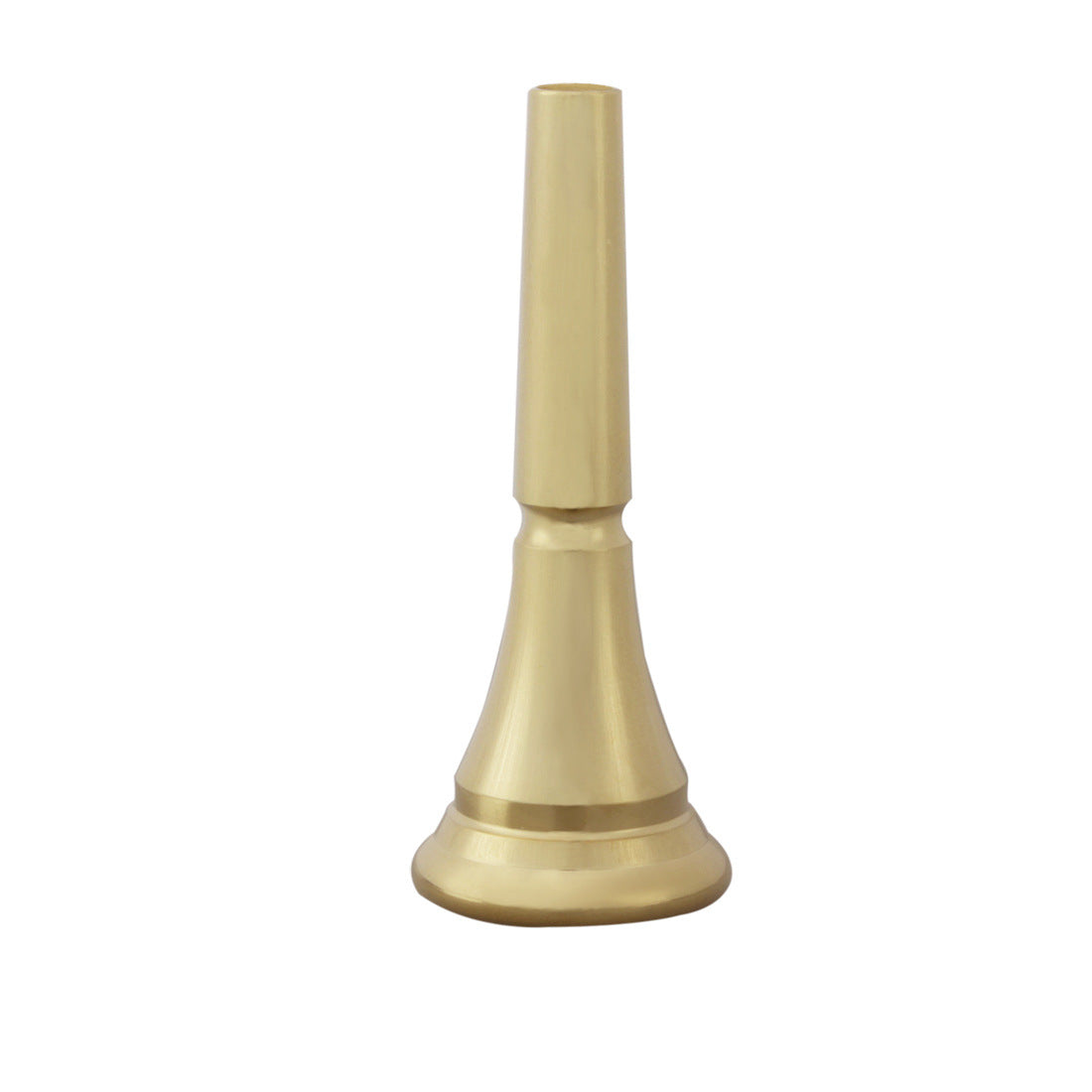 Pure Brass Round Horn Gold Silver Mouth